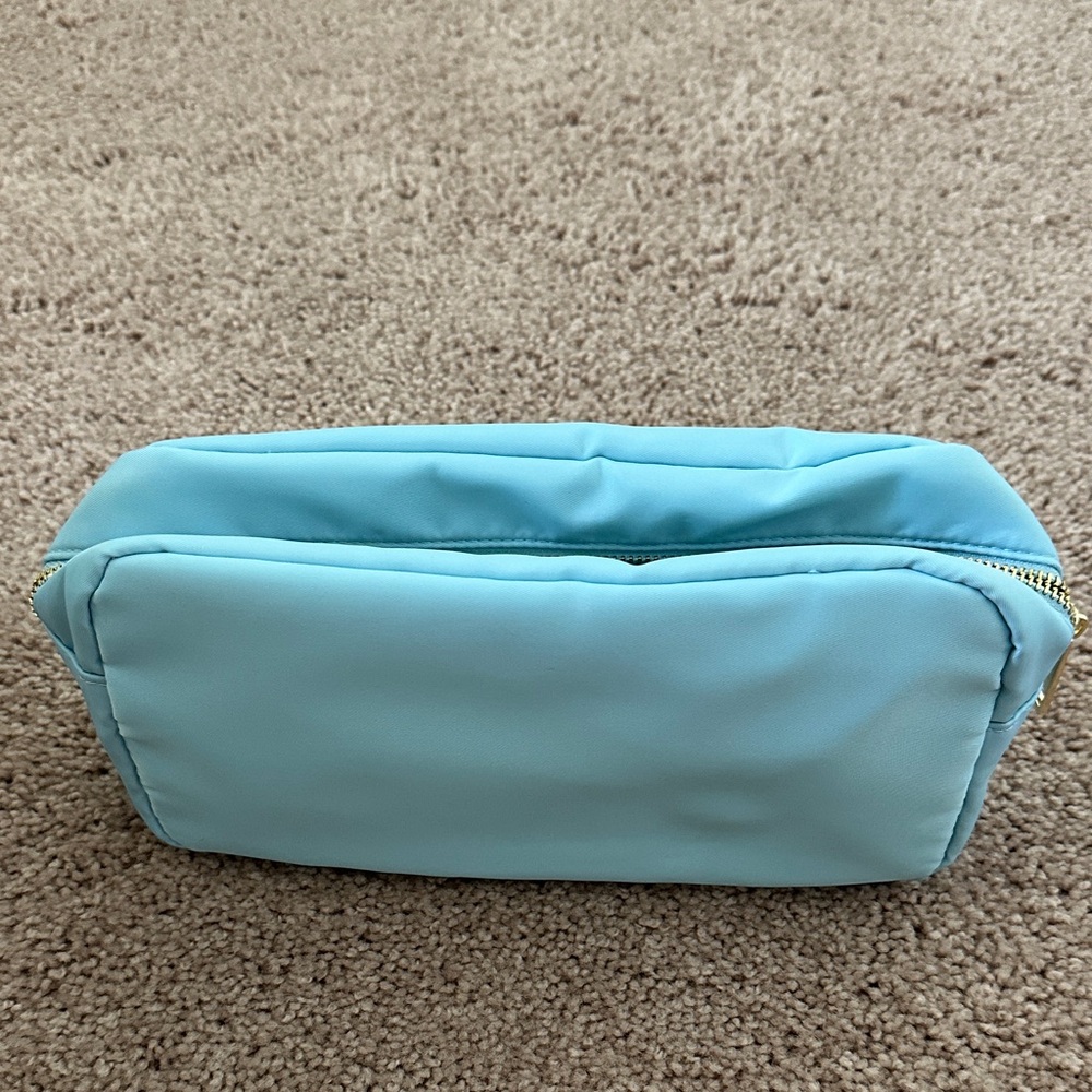 Light Blue Cosmetic Pouch